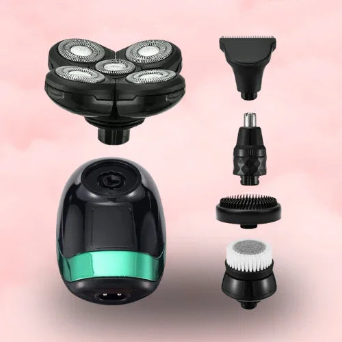 Portable Rechargeable 5-in-1 Electric Shaver 
